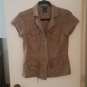 Brown shirt